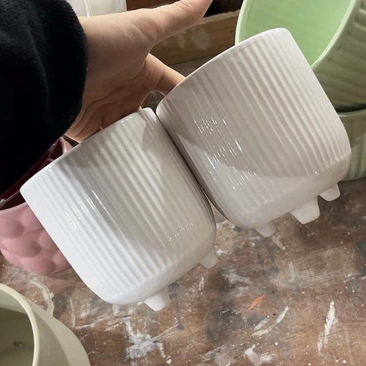 有孔！福利价陶瓷花盆全场10包邮