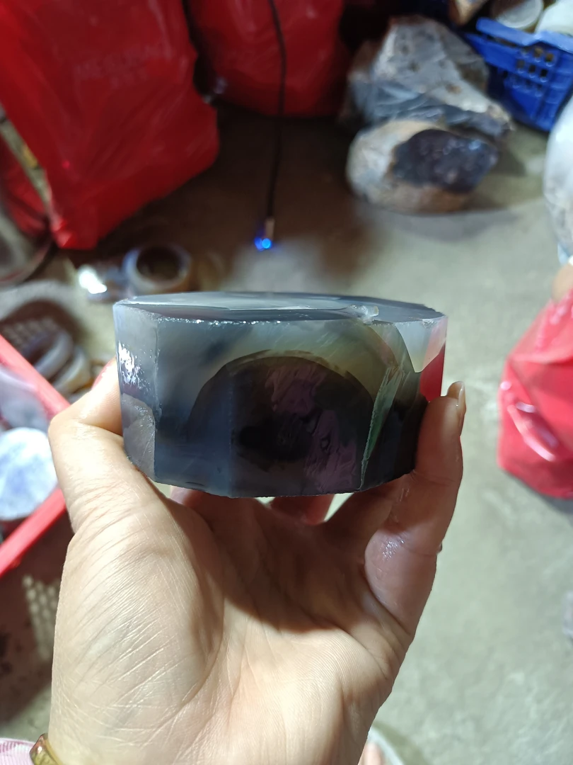 定制天然玛瑙手镯巴西玛瑙