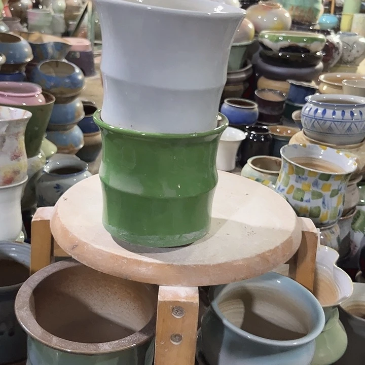 瓷片口12高12 景德镇陶瓷满29包邮