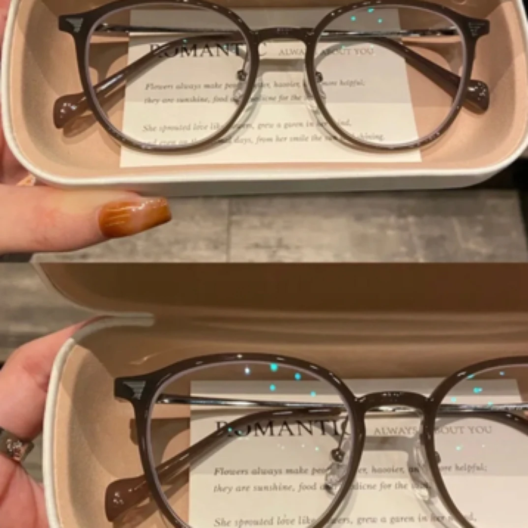 2025爆款男女镜框高清防蓝光散光变色可配度数眼镜
