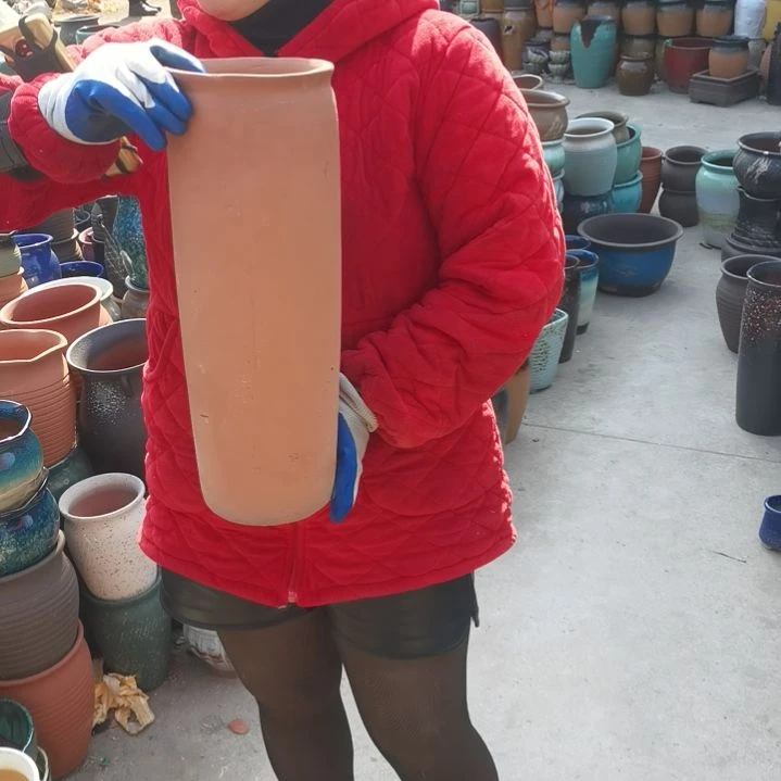 红陶口14高42瑕疵