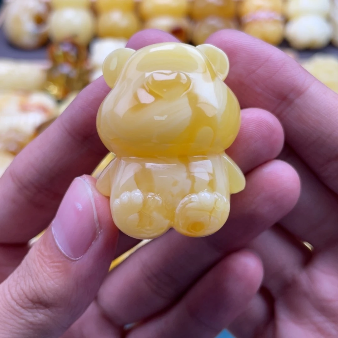 琥珀未镶嵌裸石蜜蜡