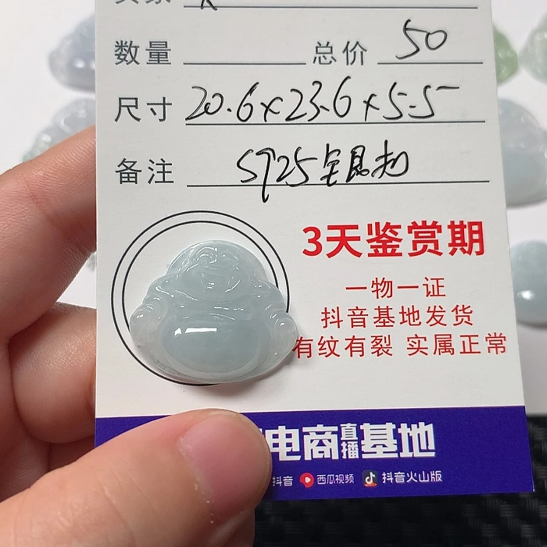 【闪购商品】翡翠未镶嵌颈饰煲*洋佛公
