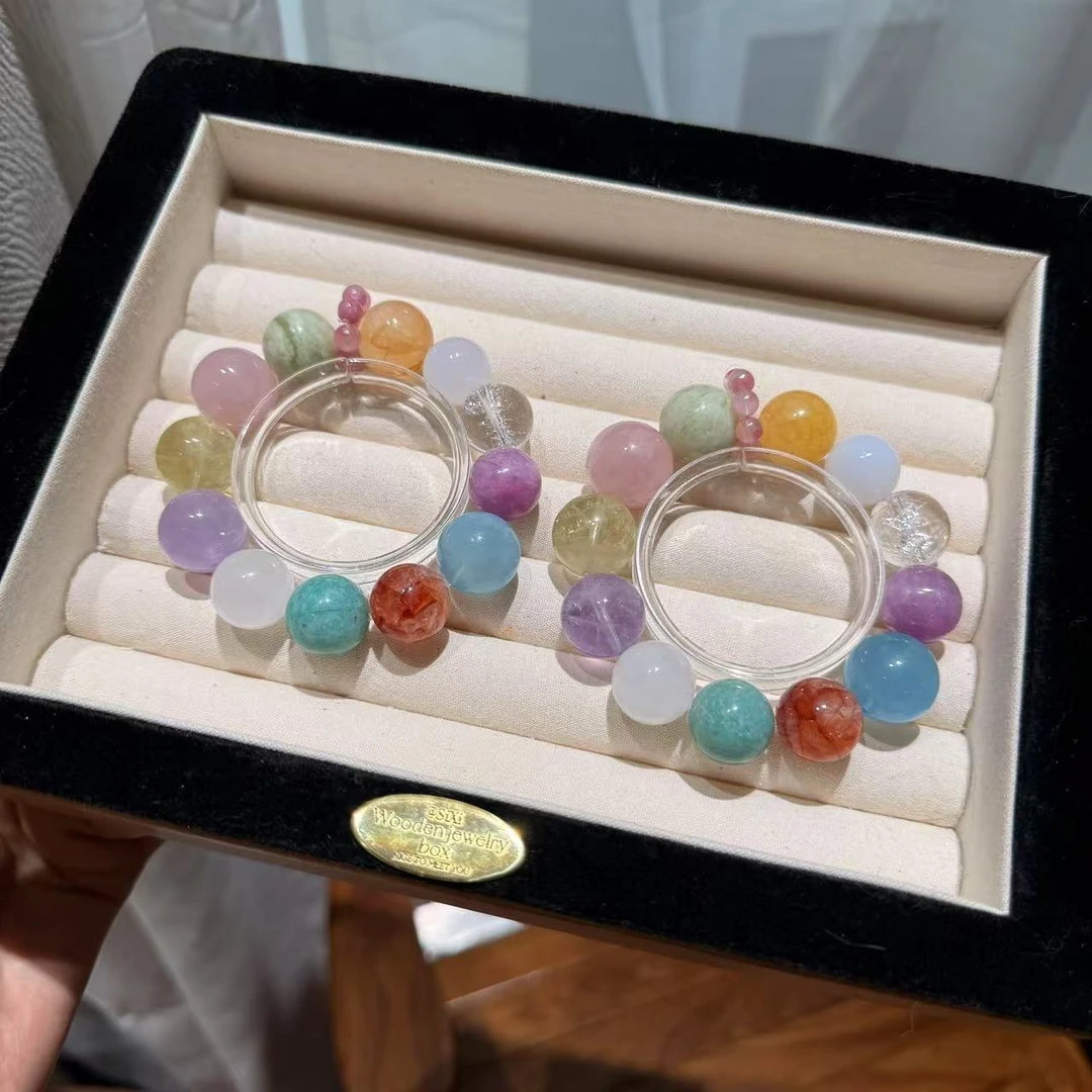 「缤纷夏日」多宝水晶手串手链 多样发一ZW615