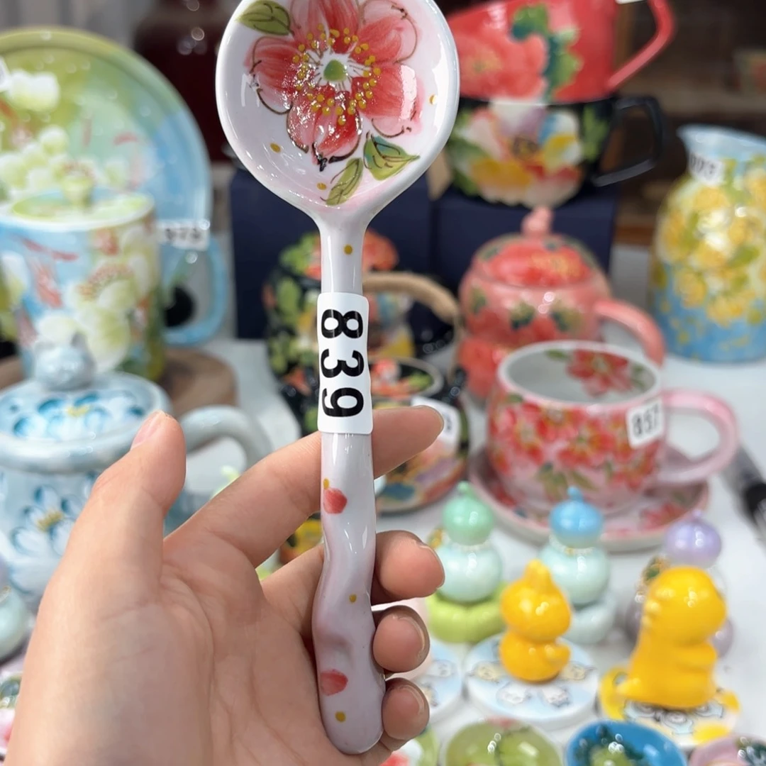 景德镇手绘高温釉下彩陶瓷茶具