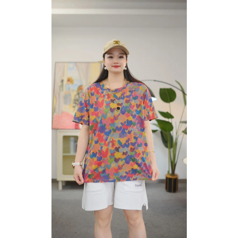 歌帛语大码女装2025夏季优雅百搭洋气显瘦上衣