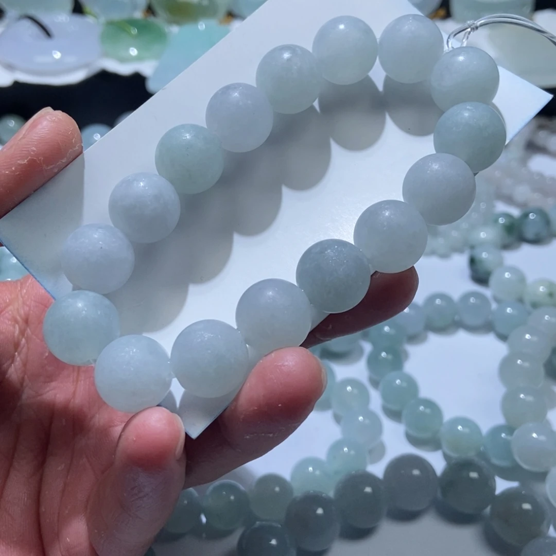 定制翡翠未镶嵌毛货卡13.5