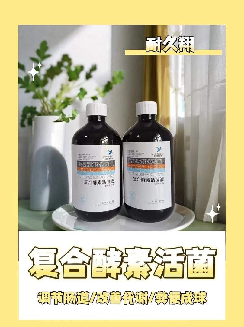 【复合酵素活菌液】消化不良/嗉囊炎/下痢/水便  养肠必备 鸽子用品