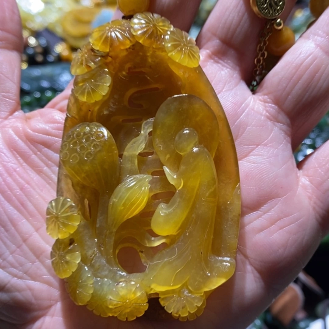 【闪购商品】岫玉毛衣链未镶嵌