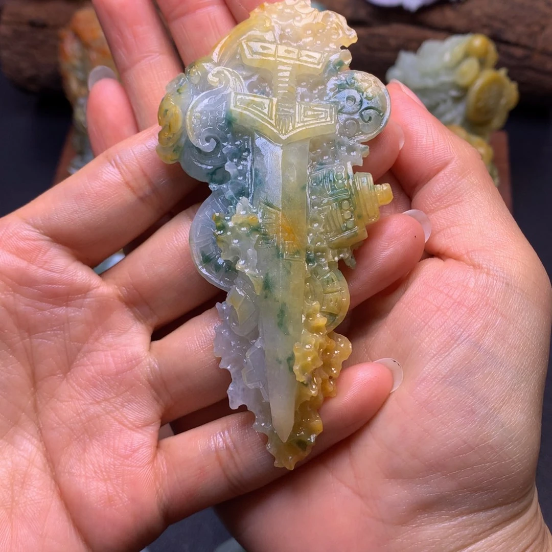 星***属定制翡翠未镶嵌翡翠