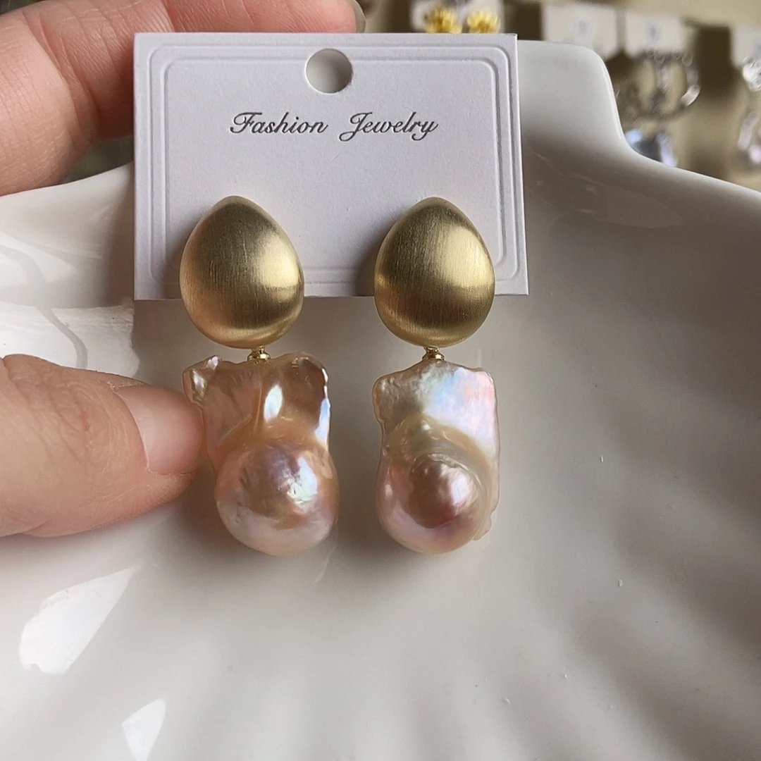 合金颈饰淡水珍珠特价耳饰3368