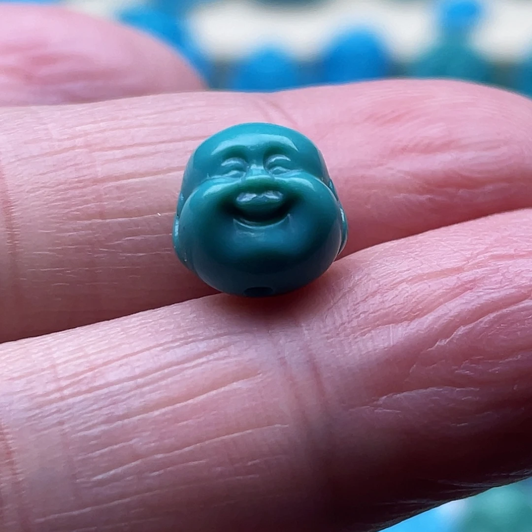 绿松石未镶嵌珠宝奇石卡9-7