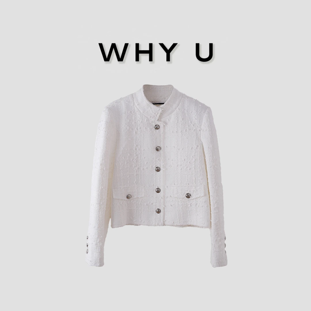 WHY U-25SS早春小香风外套【繁星】