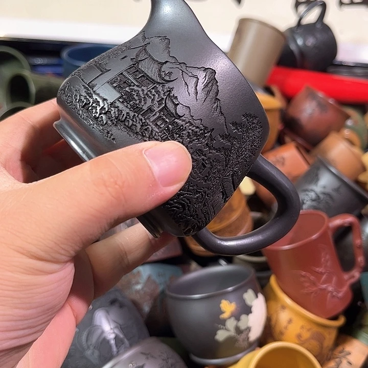 茶杯紫砂全手工紫砂主人被