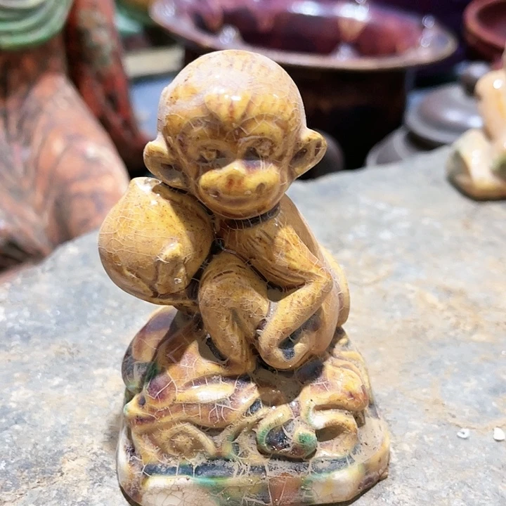 瓦当摆件摆件茶桌茶台陶瓷