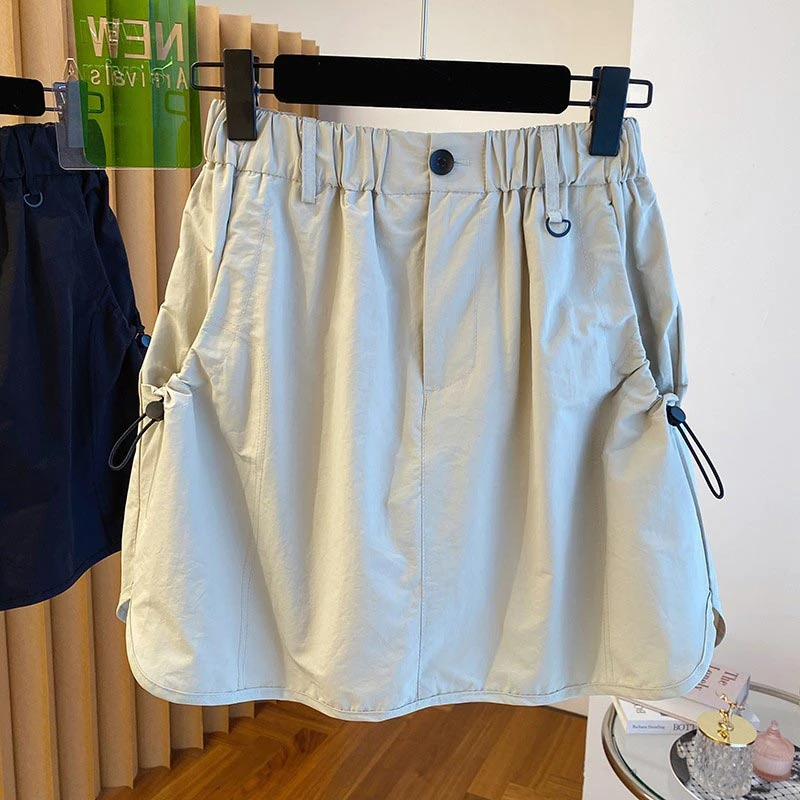 工装半身裙女装2025年新款夏季小众百搭休闲高级感短裙时尚包臀裙