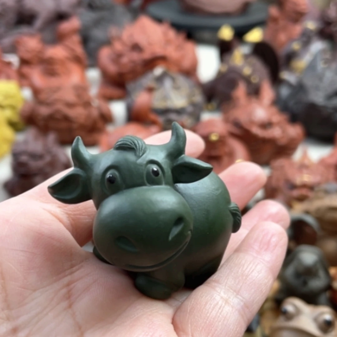 【闪购商品】紫砂茶宠紫砂小牛