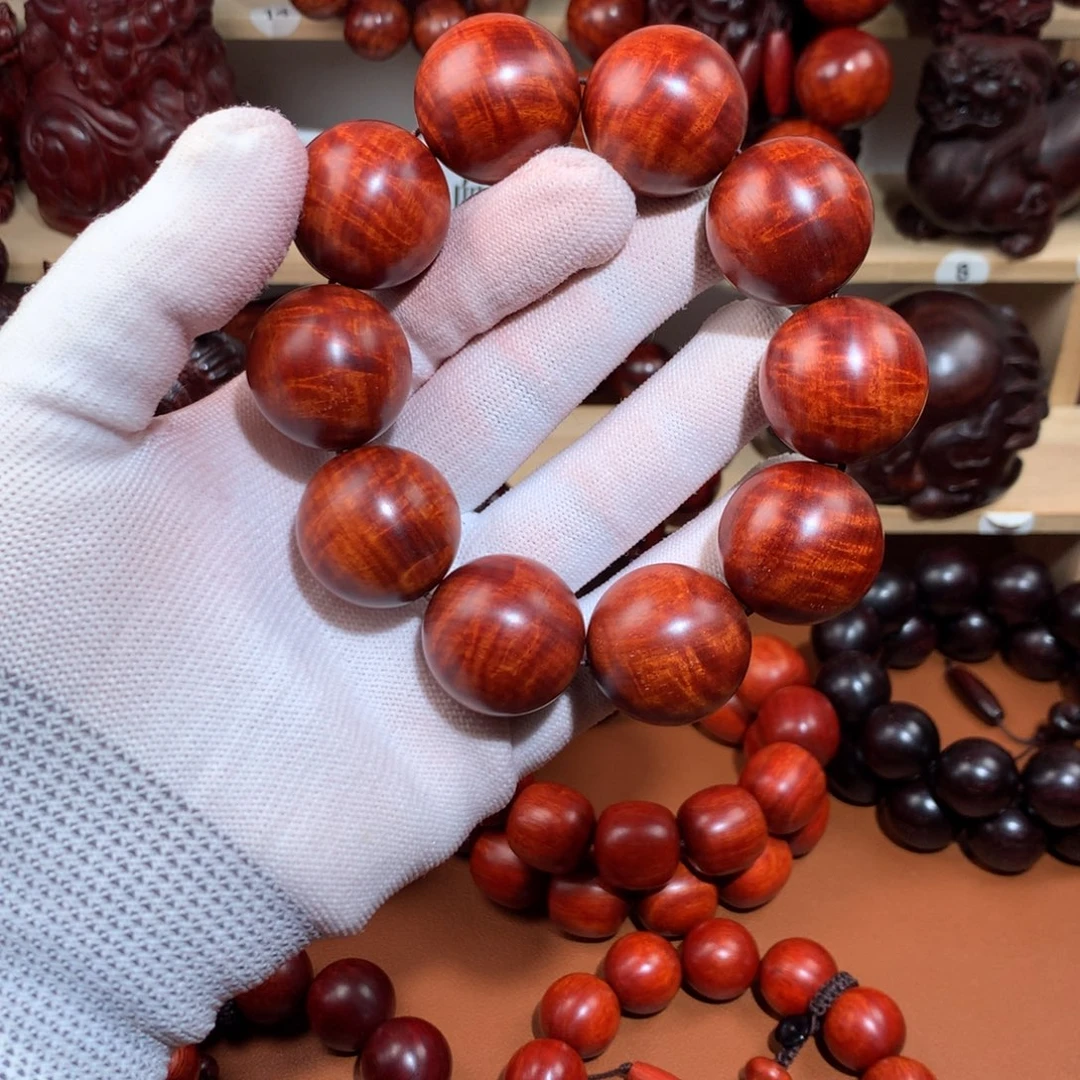 染料紫檀（血檀）2.5红泥龙胆水波-沉水