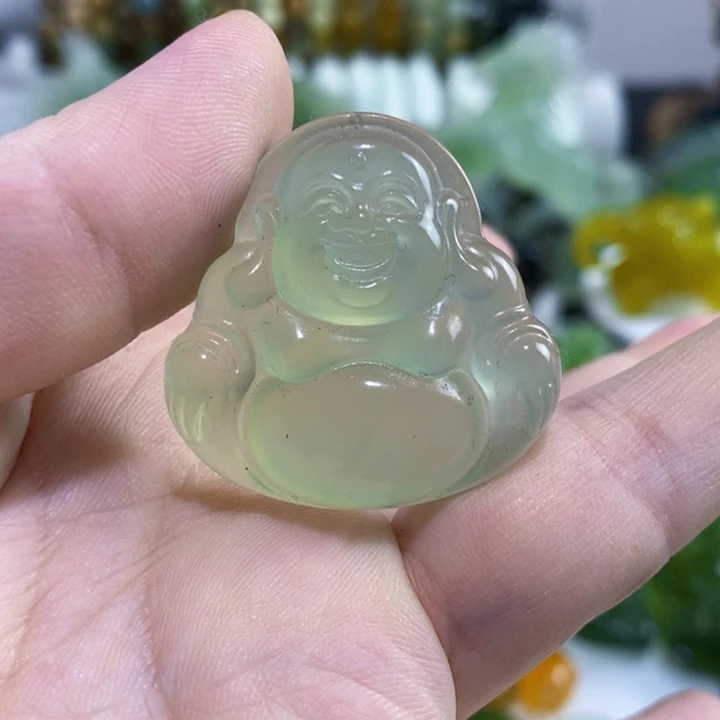 未镶嵌岫玉挂件吊坠