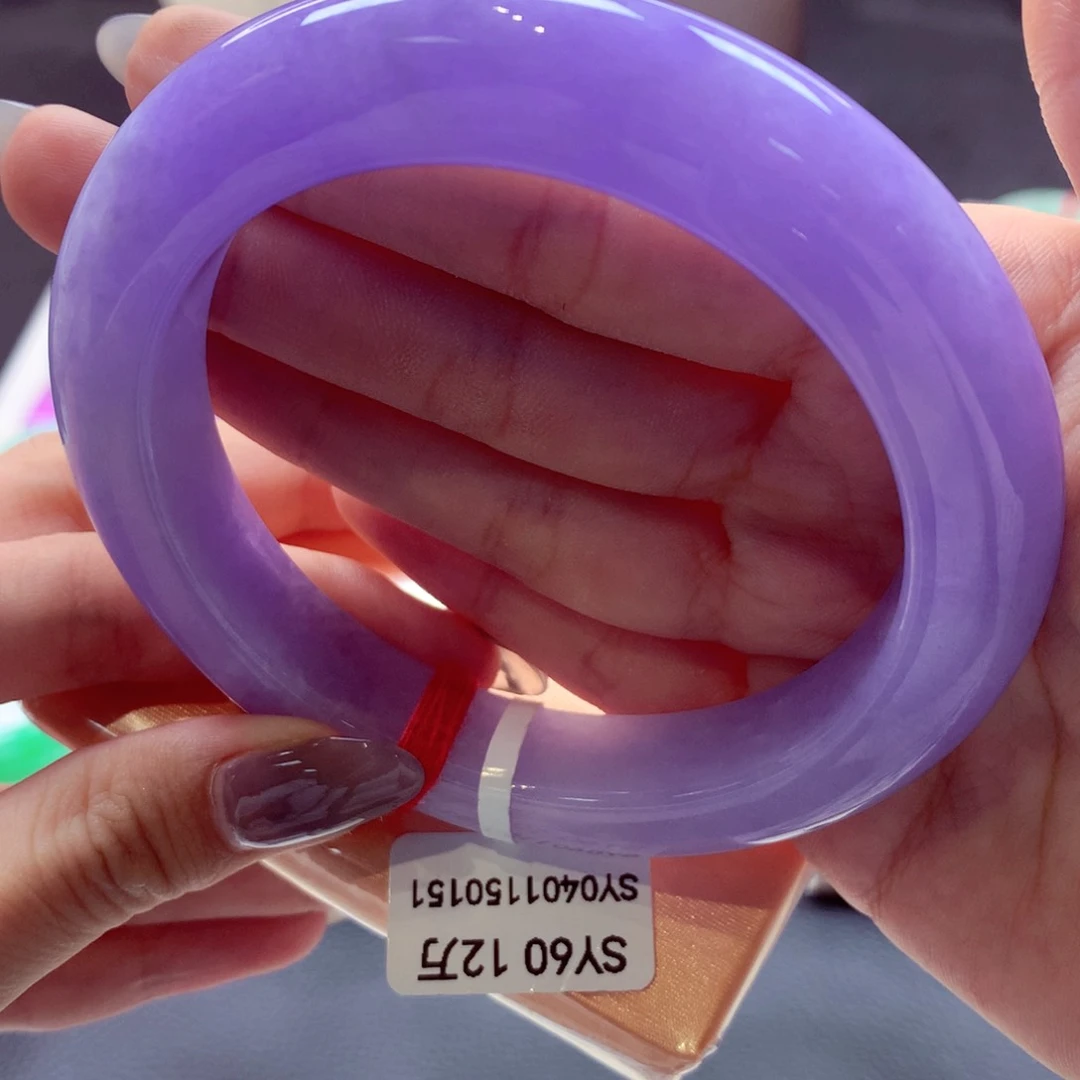 翡翠手镯未镶嵌正圈33（40）