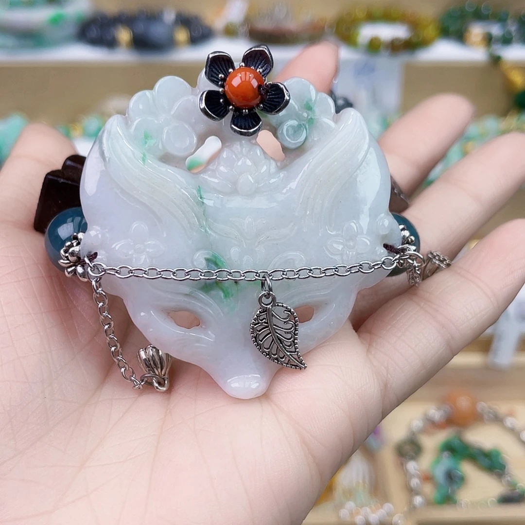 翡翠未镶嵌手链手链