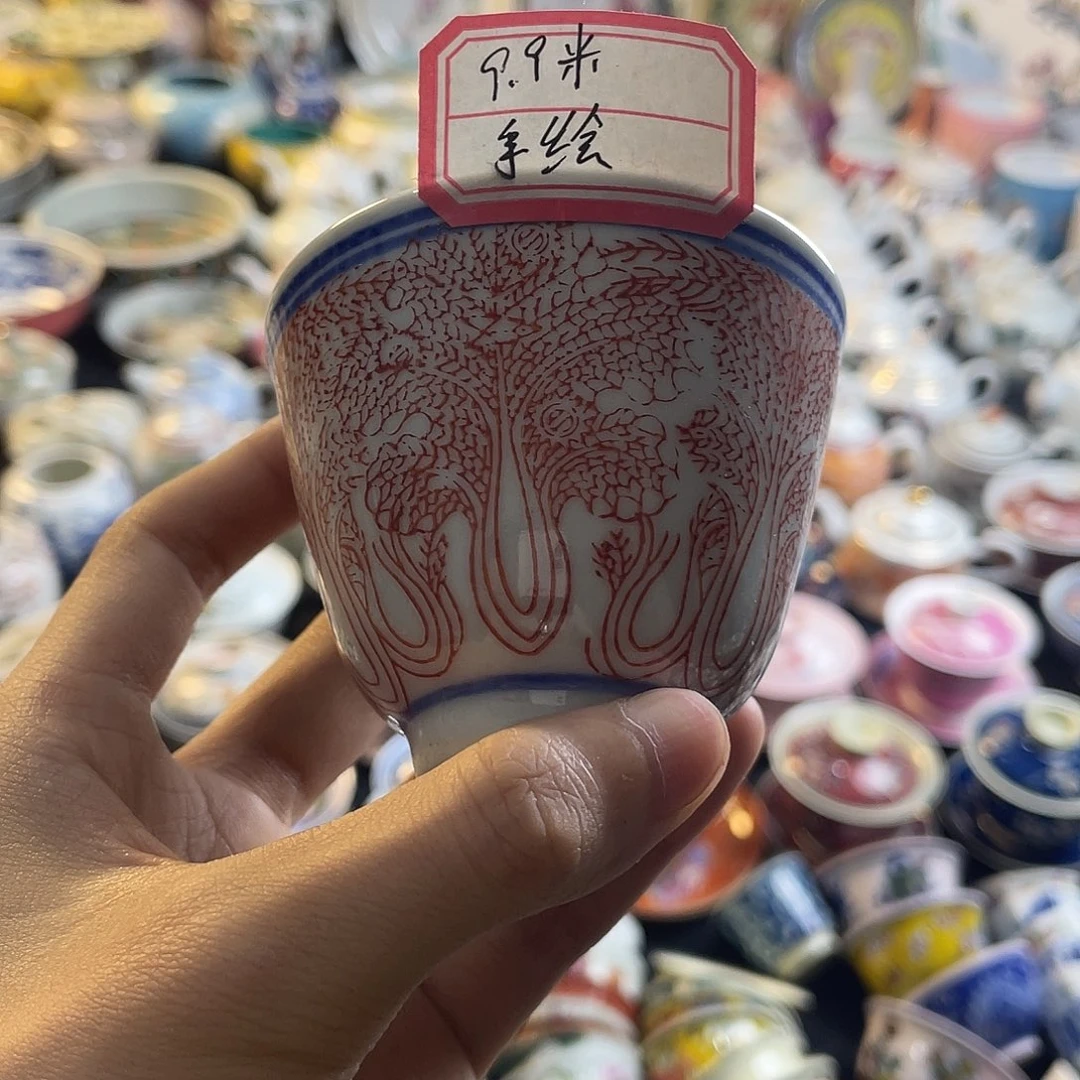 瓷片景德镇陶瓷手绘