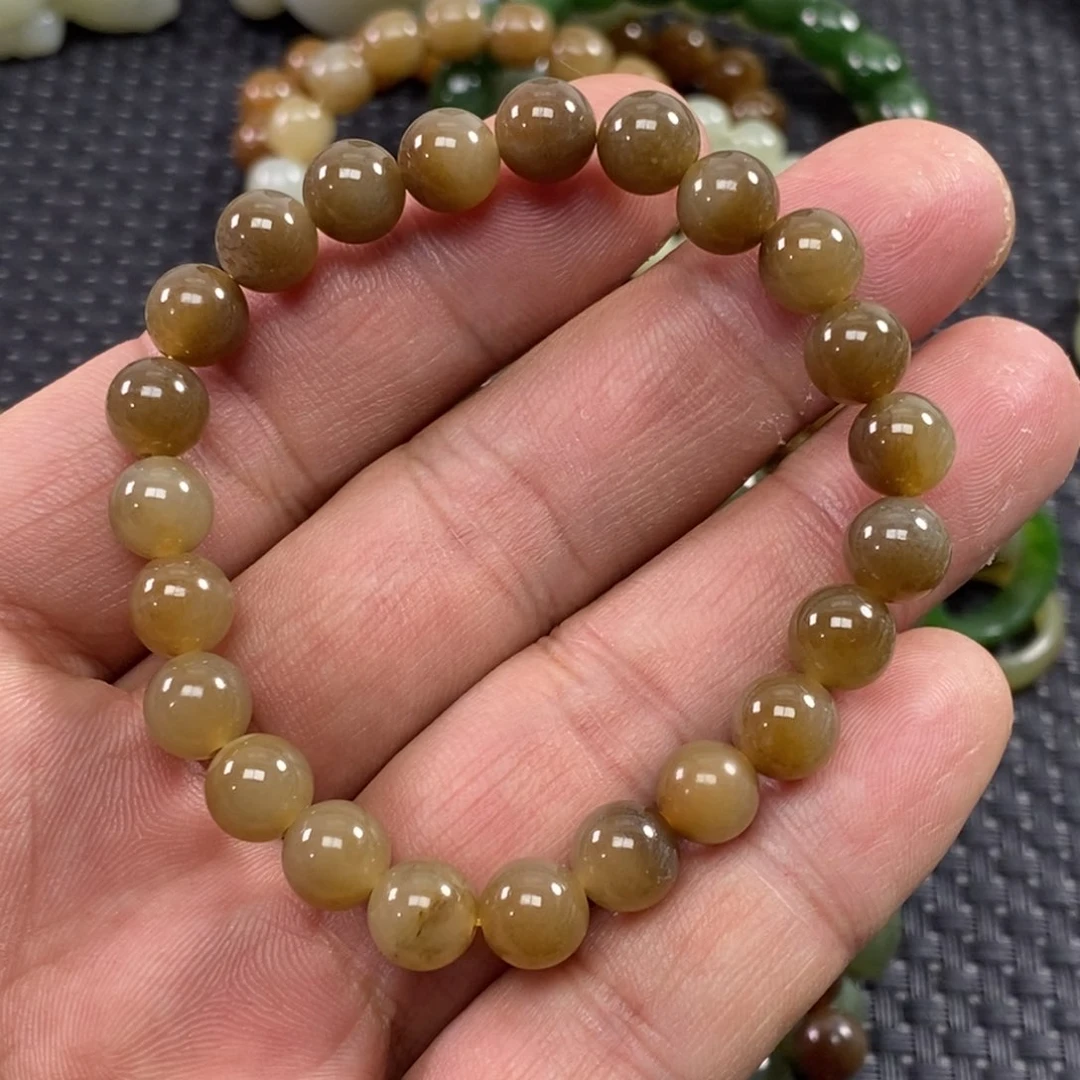 和田玉手链未镶嵌