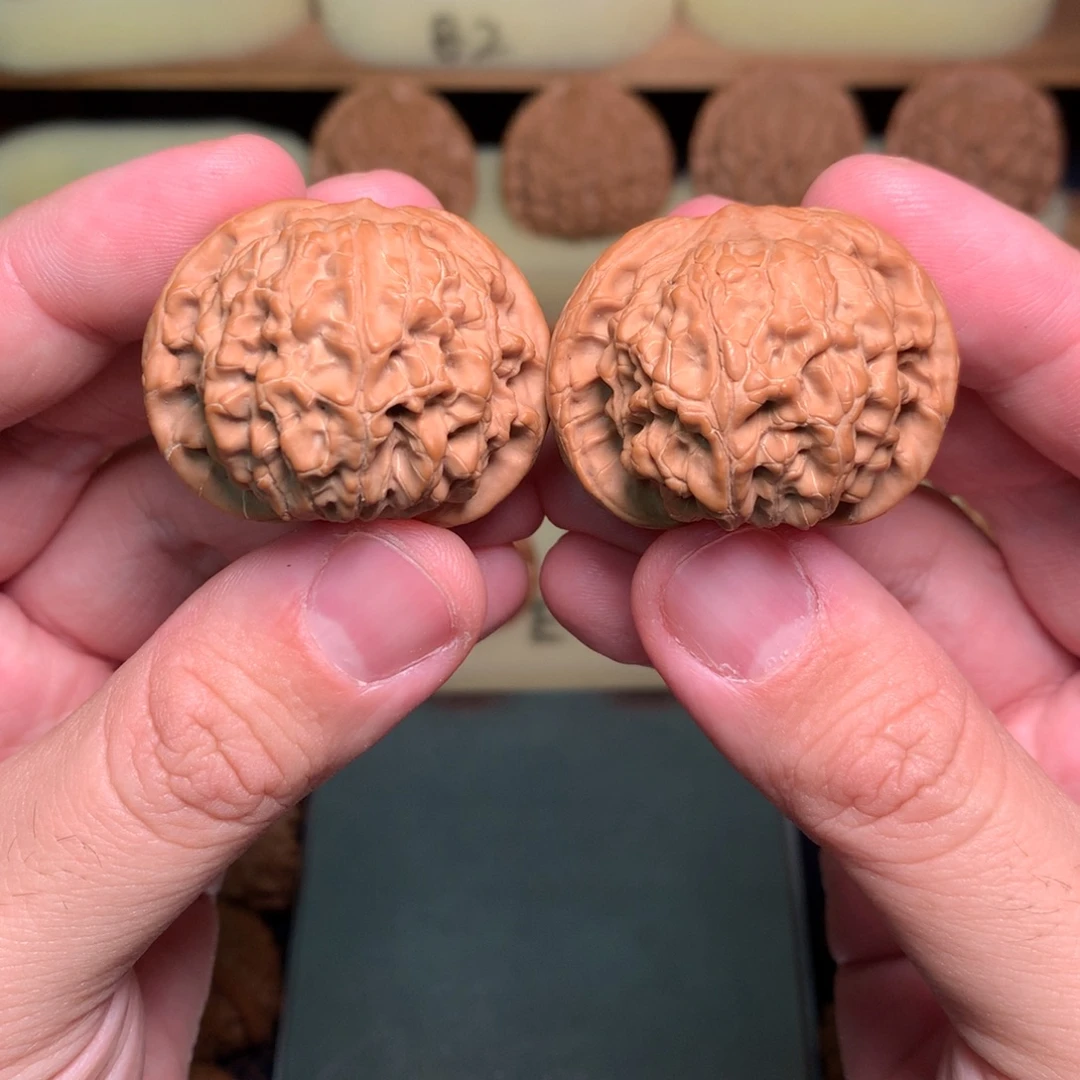 吊坠文玩核桃38正桩核王全品