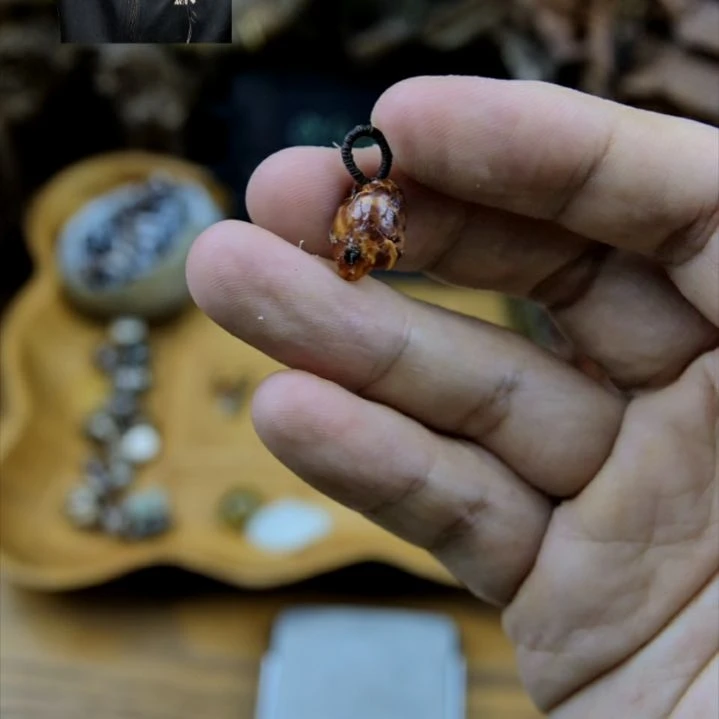 琥珀颈饰未镶嵌d30n299p0y9fn0