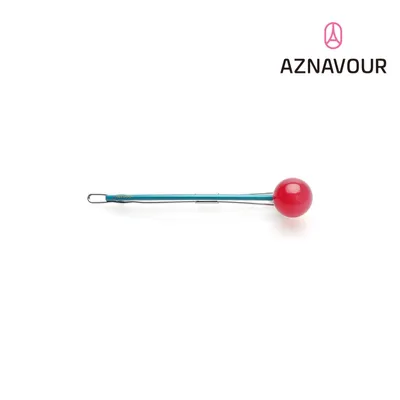AZNAVOUR阿兹娜气质简约甜美高级树脂棒棒糖卡扣一字夹