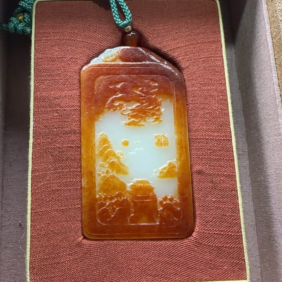 和田玉挂件未镶嵌