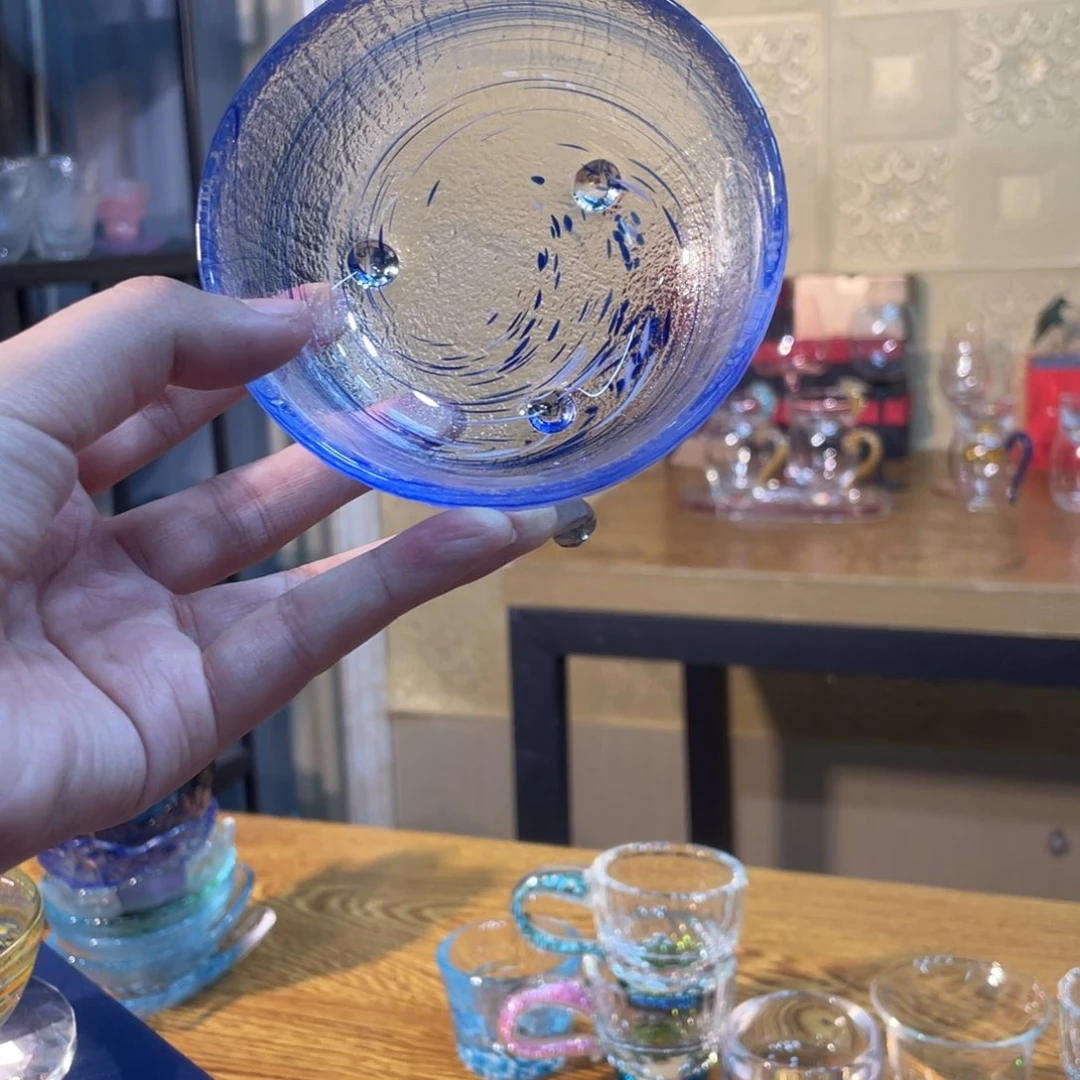 水晶玻璃茶水分离