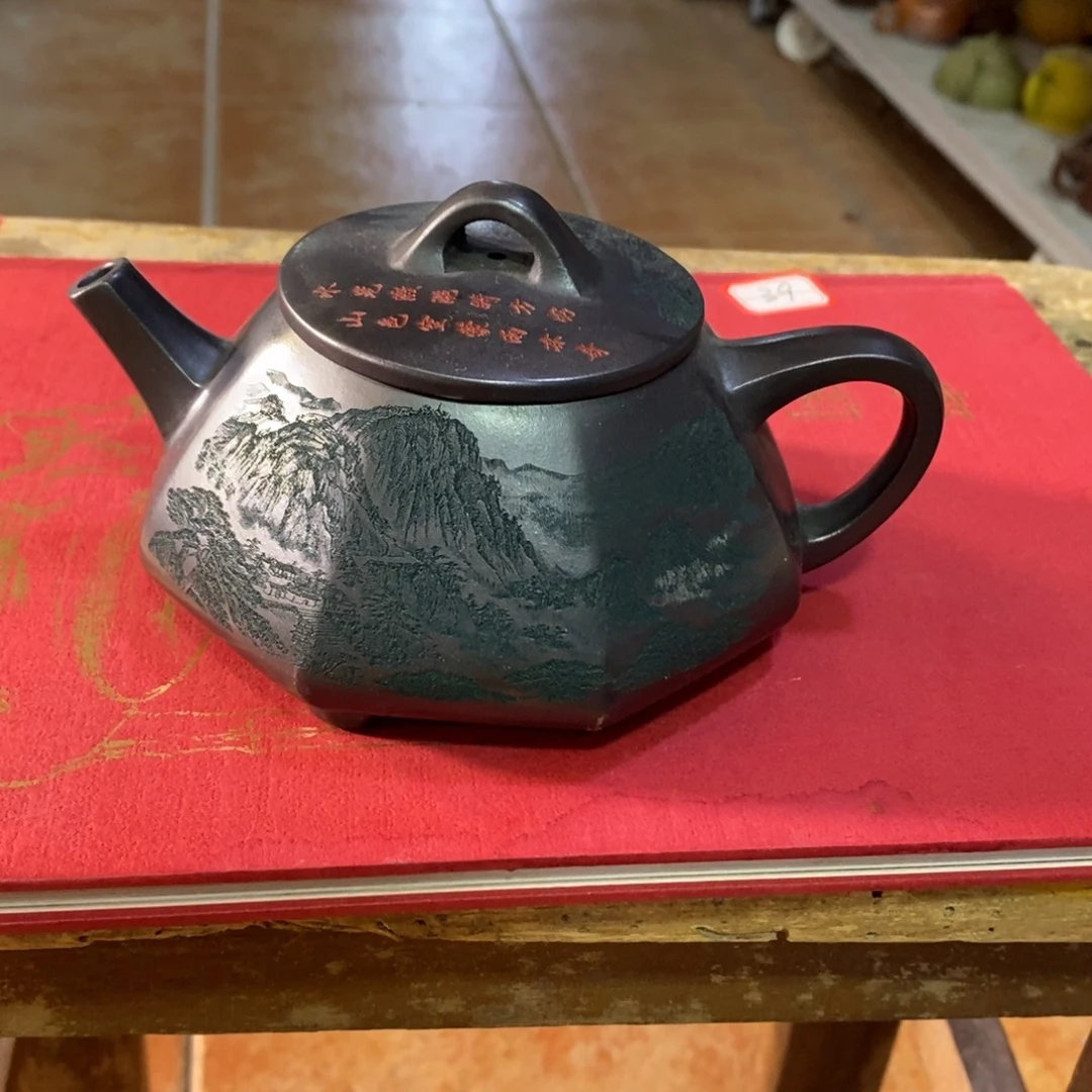茶壶紫砂原矿手工34