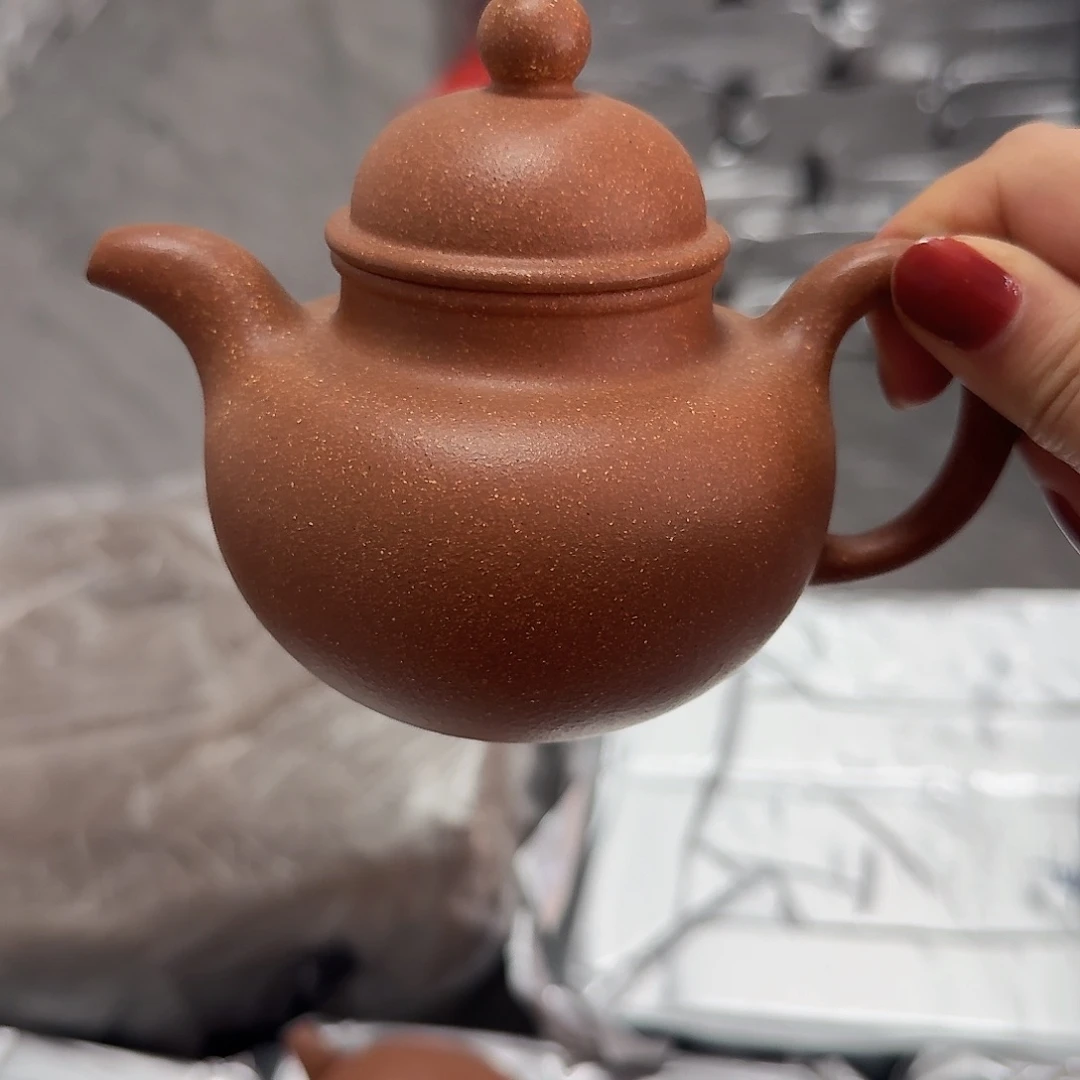 紫砂茶壶黄龙山黄降坡260