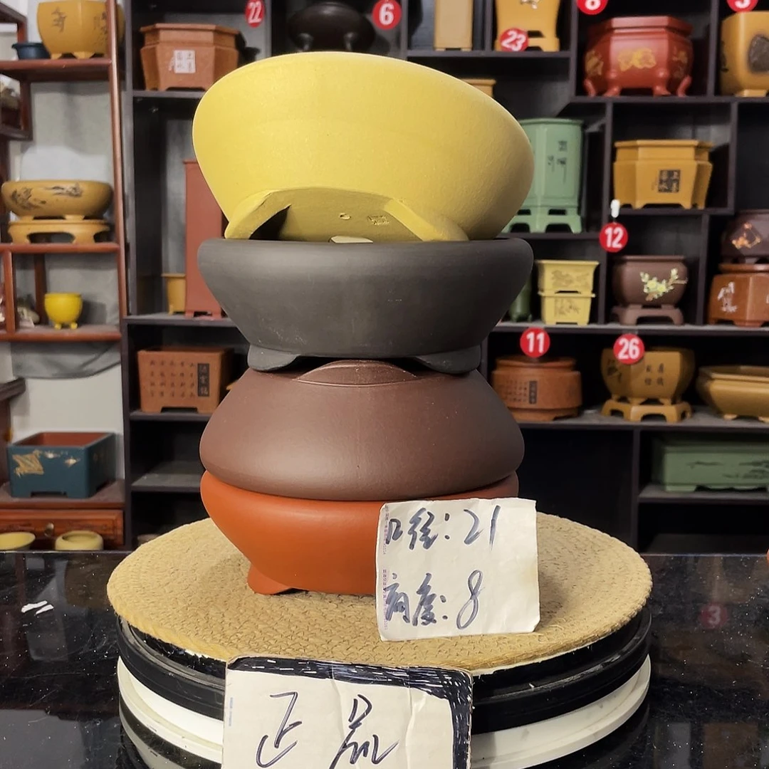 D-盆尚好紫砂花盆