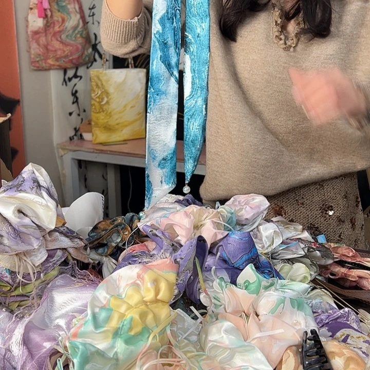 安***静331珍珠发带不退不换