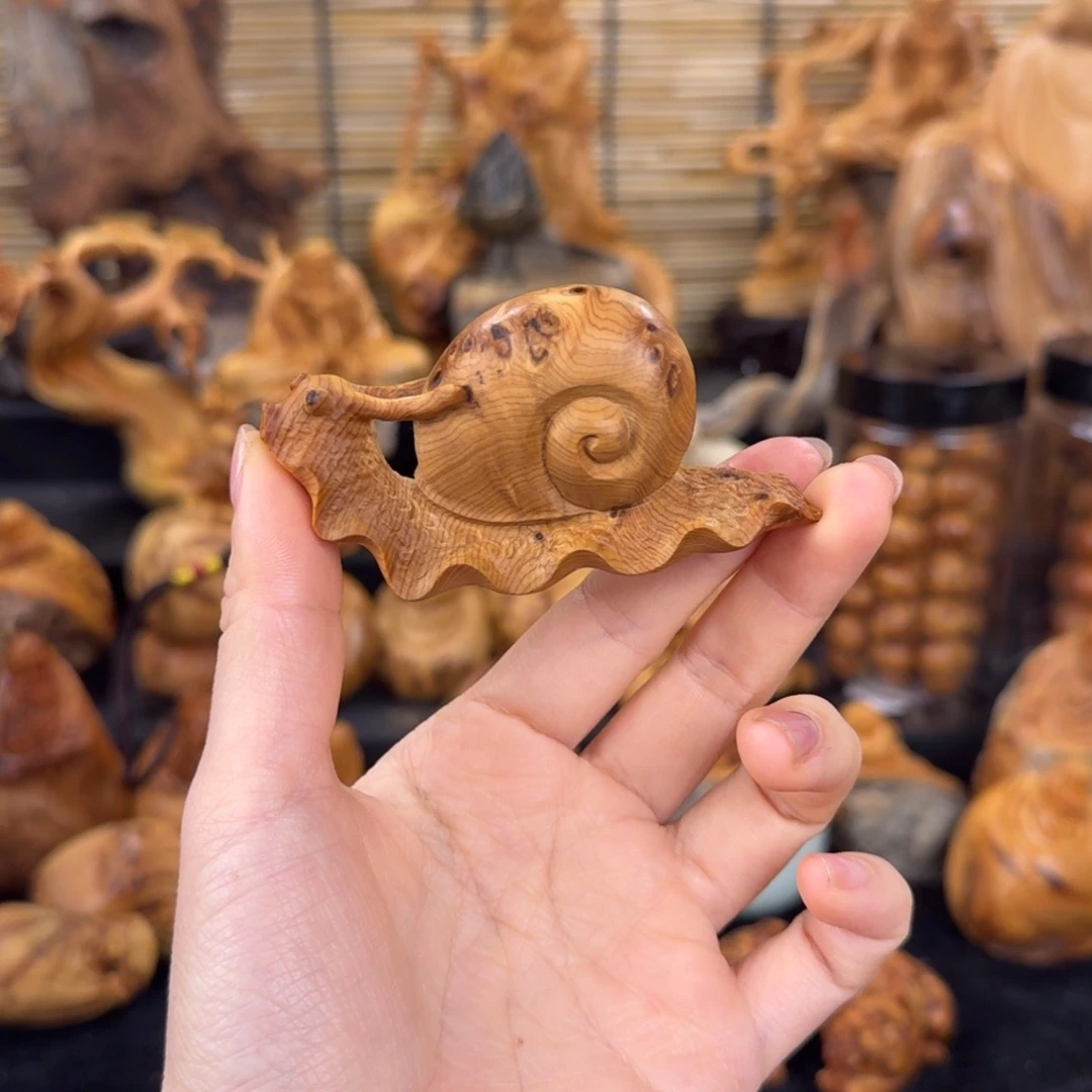 柏木（崖柏）手把件
