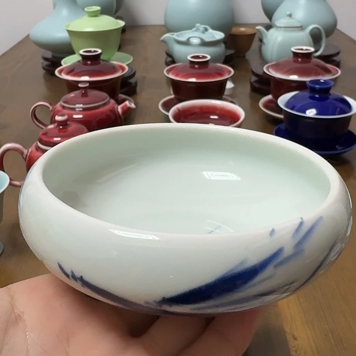 景德镇高温陶瓷烟灰缸