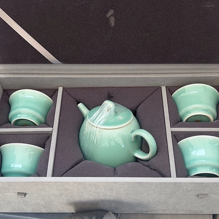 小米茶器龙泉青瓷