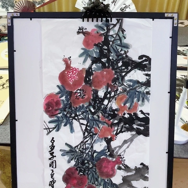 国画张圣敏先生纯手绘作品