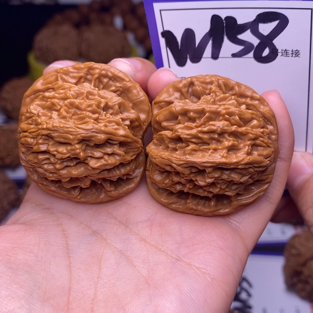 吊坠文玩核桃W158链接 虎头41尺