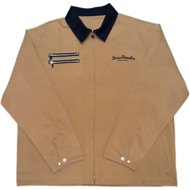 Snowbreaker底特律翻领拉链工装夹克
