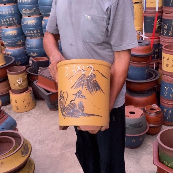 紫砂花盆紫砂茶具