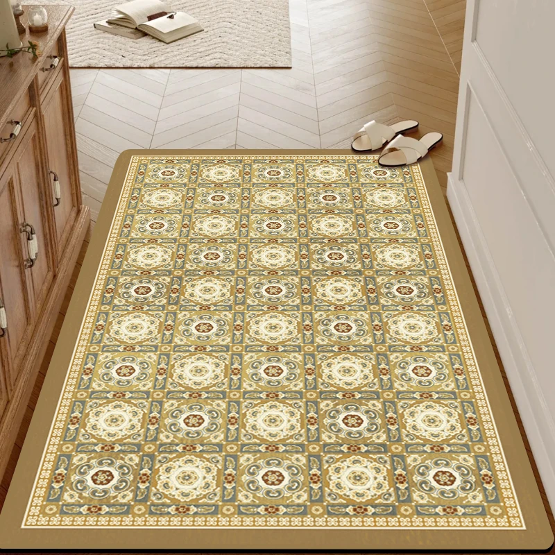 【全尺寸】大别墅入户门垫橡胶地垫防滑吸水满铺地毯厨房家用