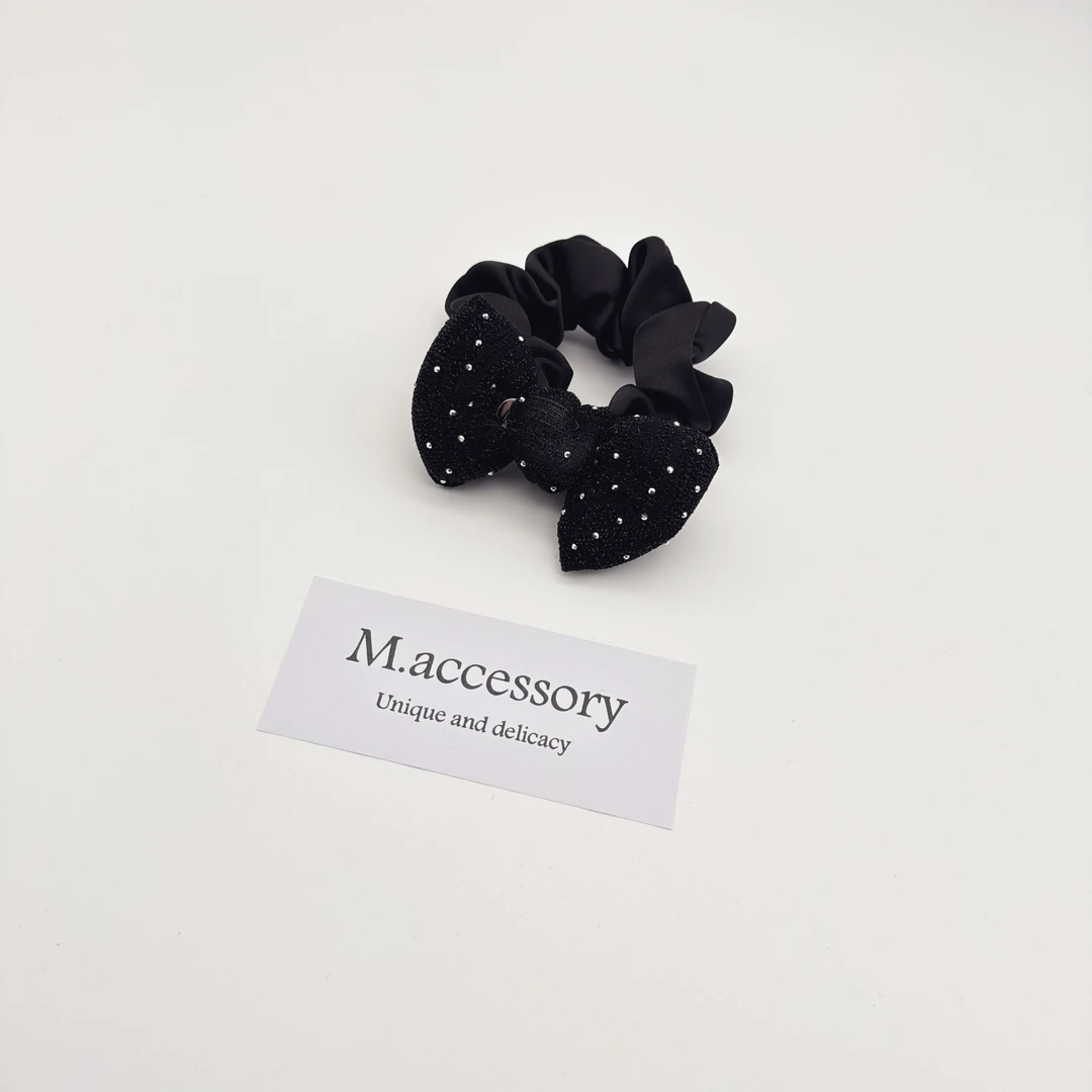 Mi33 韩版饰品 亮点蝴蝶结发绳发圈 6