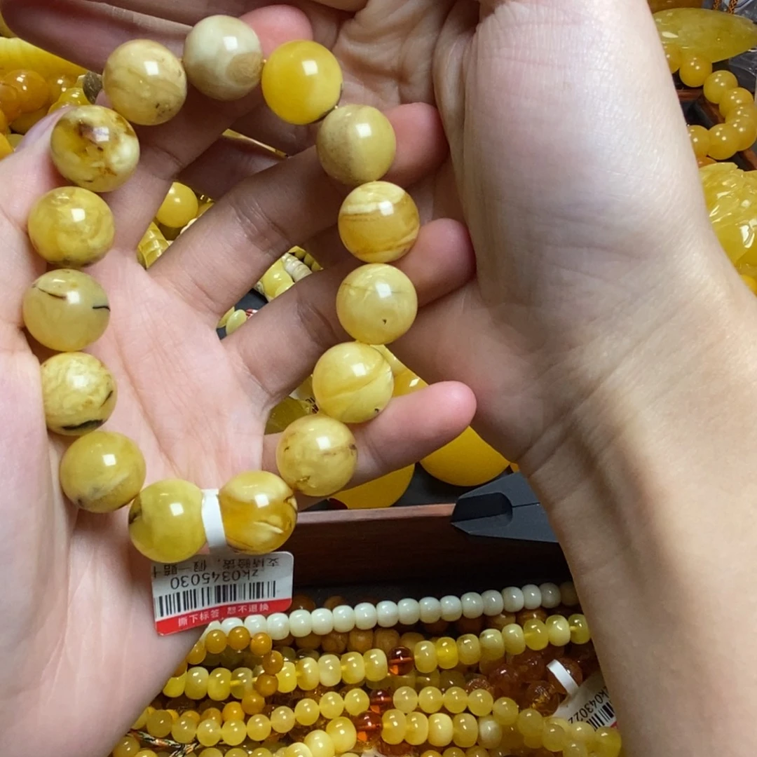 琥珀未镶嵌珠宝奇石蜜蜡