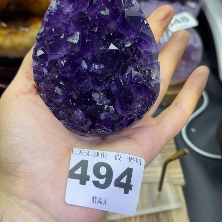 紫晶大型摆件（非配饰）未镶嵌