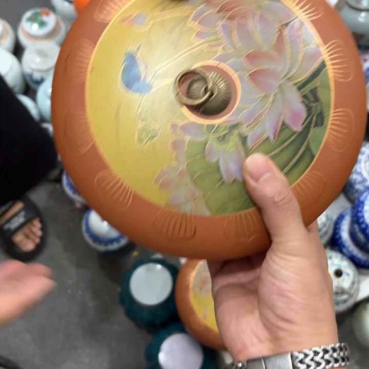 瑕疵福利品陶瓷茶叶罐介意勿拍