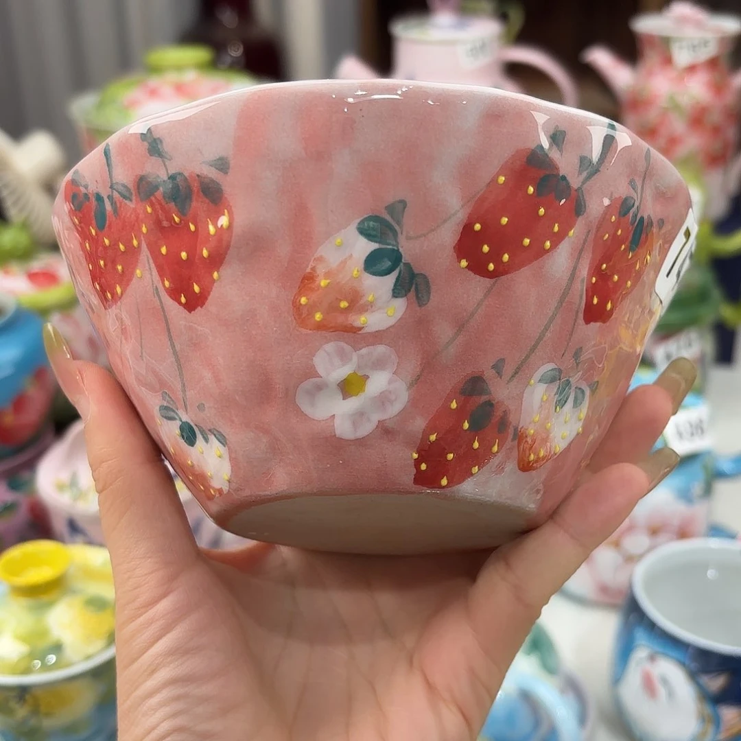 景德镇手绘高温釉下彩陶瓷茶具