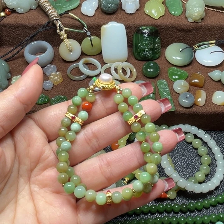 颈饰未镶嵌和田玉